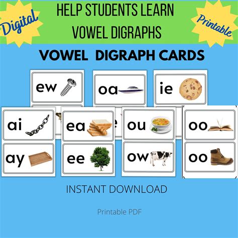 gamz swap cards|GAMZ SWAP 5 Vowel Digraphs Phonics Reading Spelling Card .